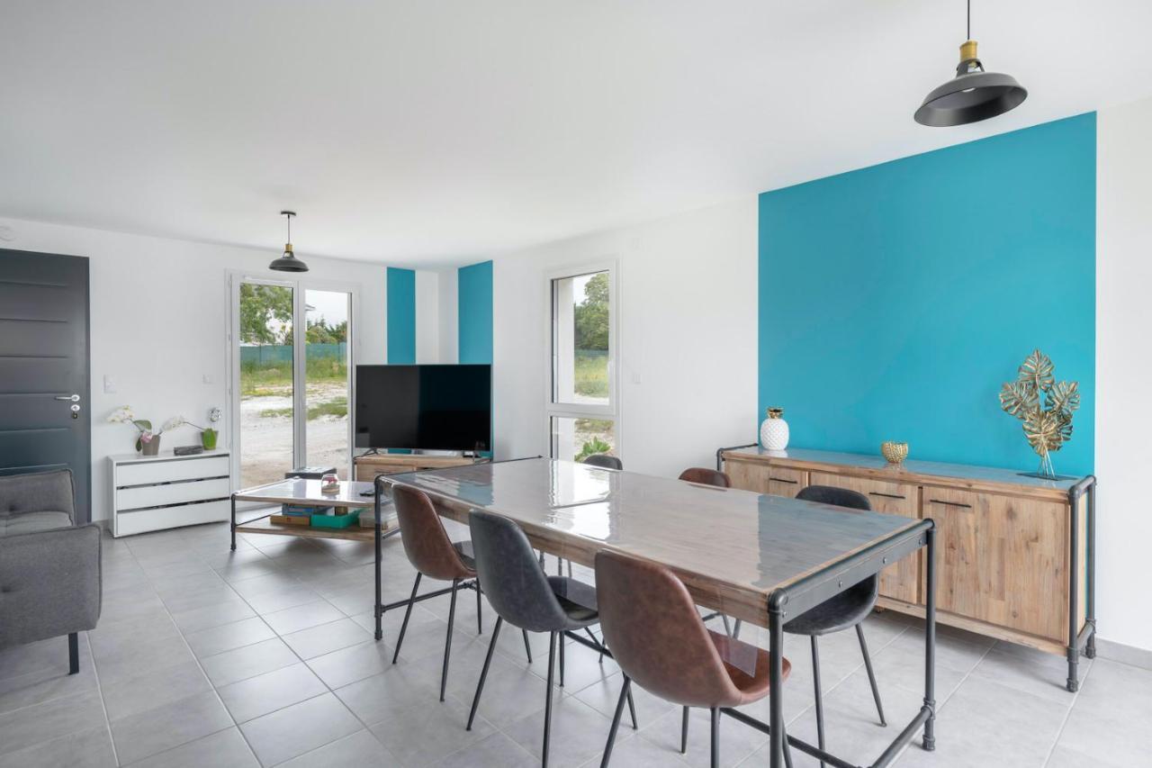 Maison Moderne Pour 7 Personnes A 圣米歇尔-谢夫谢夫 外观 照片